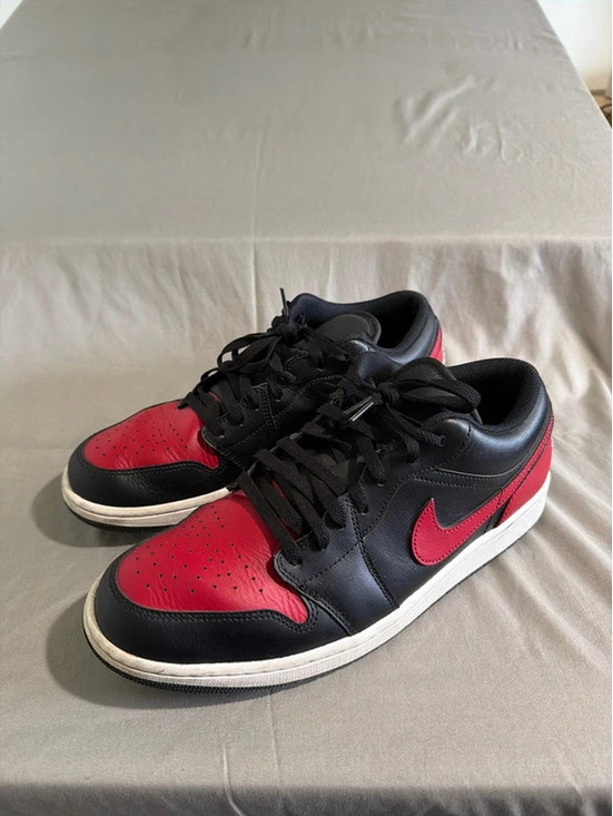 Nike Other - Air Jordan 1 Low sneakers in the Black/Red “Reverse Bred” size 12 no box